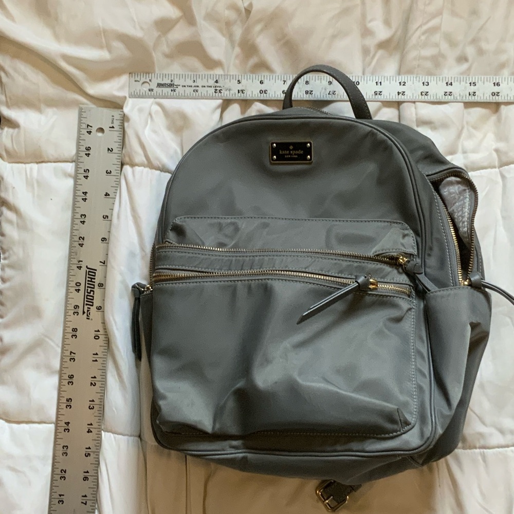 Kate Spade Charcoal Backpack